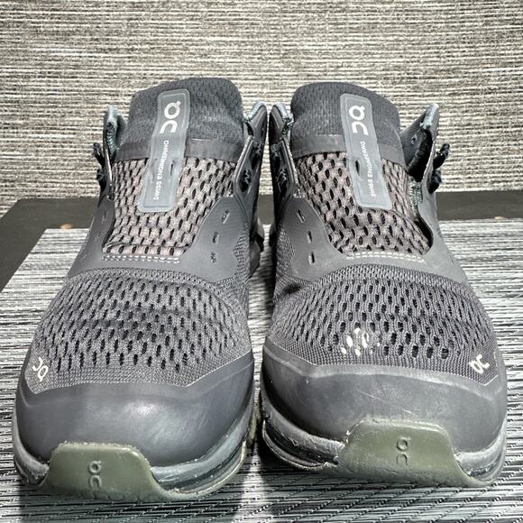 ON Cloud Cloudace Trainer Running Shoes Comfort Black Graphite/Olive Women's 10 - Picture 4 of 16